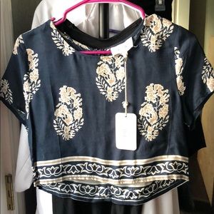Brand new, summer crop top